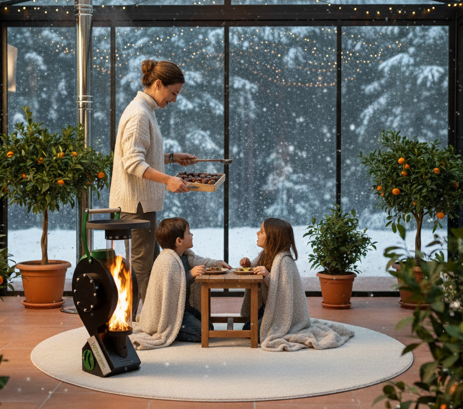 NatureHeat Pelet Soba